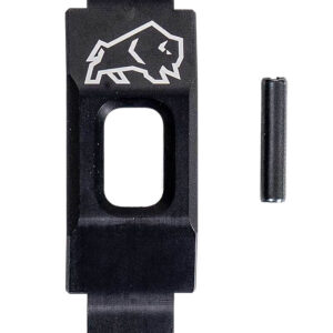 Tapco TAP22064  Trigger Guard Straight Black Aluminum For AR-15