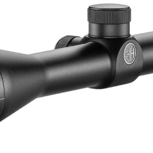 Rifle scope with adjustable zoom and precision optics for hunting and shooting.