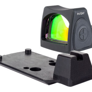 Trijicon 700817 RMR Dual Defense Cerakote Black 1x 3.25 MOA Red Dot Reticle Fits Sig Sauer M17/18