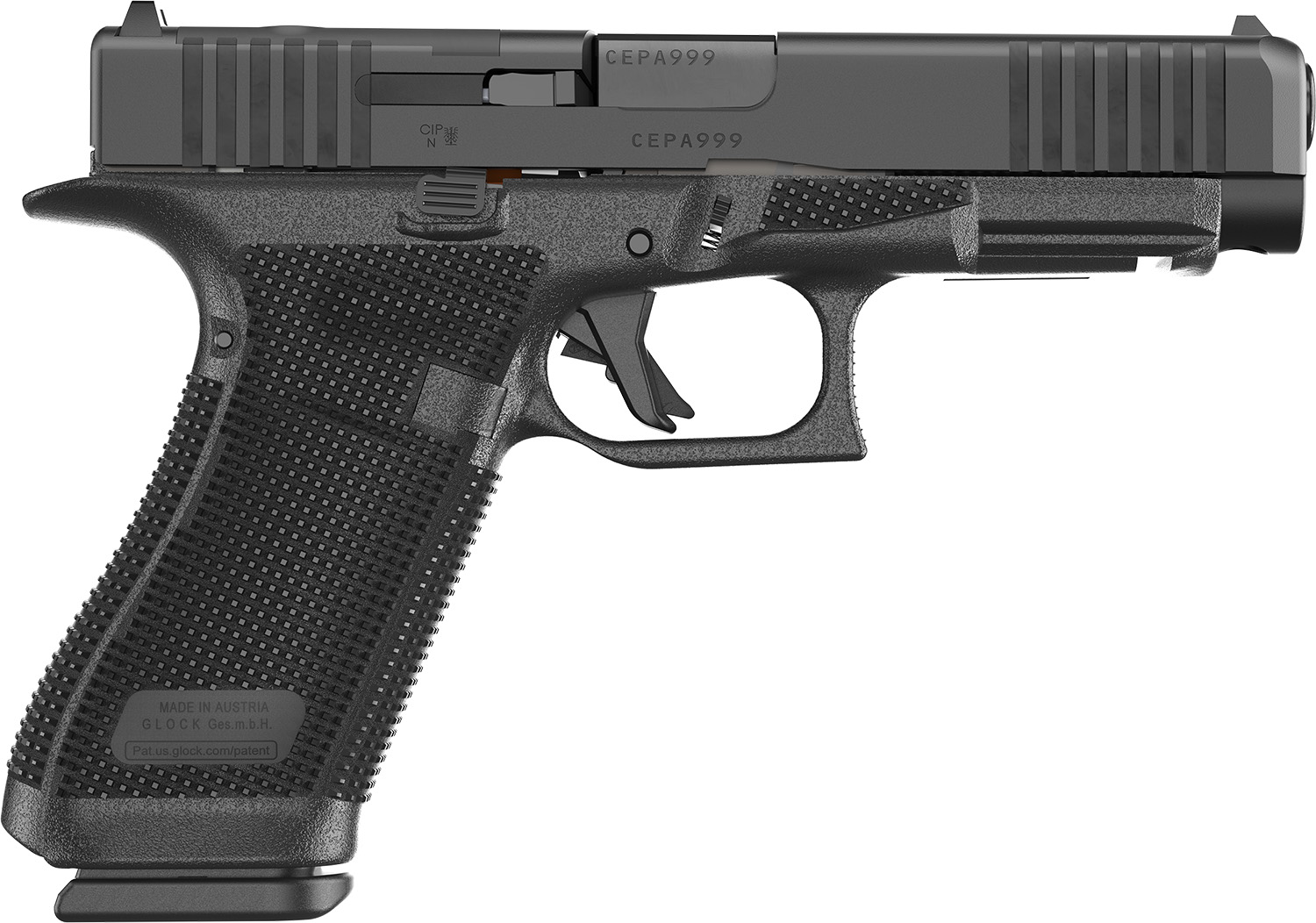 GLK P61750201 G17 9MM G6 ORS FXD 10R
