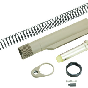 Timber Creek Outdoors ARBTKFDE Buffer Tube Kit  Flat Dark Earth AR-15/AR Style