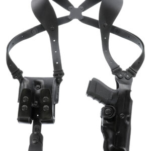 Galco VHS4212RB VHS 4.0 Shoulder System Black Leather Fits 1911 Fits 5" Barrel Ambidextrous