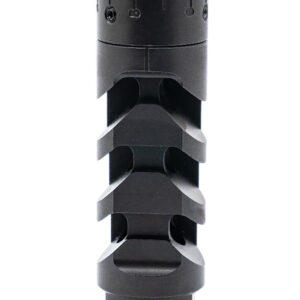 Armaspec ARM1932-BLK Muzzle Brake Harmonics-Tuner Black Stainless Steel 5/8x24 Threads 30 Cal