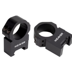 Weaver Mounts 48381 Precision Black Aluminum 1" Tube Medium