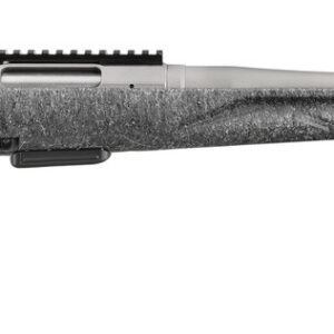 Ruger 46991 American II  350 Legend 5+1 20" Gun Metal Gray Cerakote Spiral Threaded Barrel, Gun Metal Gray Cerakote Alloy Steel Drilled & Tapped Receiver, Gray Splatter Adj LOP Synthetic Stock