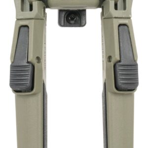 Savage Arms 56450 M-LOK Bipod  7.20"-10" High Green Polymer