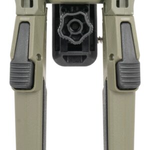 Savage Arms 56451 Sling Swivel Bipod  7.20"-10" High Green Polymer