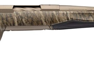 Browning 036147298 X-Bolt 2 Speed SPR Full Size 7mm PRC 3+1 20" Smoked Bronze Cerakote Fluted Threaded Barrel, Smoked Bronze Cerakote Steel Drilled & Tapped Receiver, Mossy Oak Bottomland Adj Vari-Tec