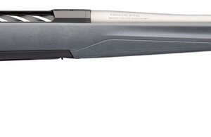 Browning 036114229 X-Bolt 2 Special SPR Full Size 300 Win Mag 3+1 26" Matte Stainless Threaded Barrel, Matte Stainless Steel Drilled & Tapped Receiver, Gray Adj Comb & LOP Synthetic Stock, Right Hand