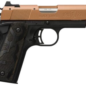 BROWNING 1911-22 BK LBL 22LR 3.6" COP #