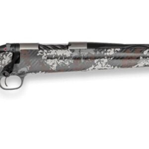 Weatherby MBP01N25CMR19B Mark V Capra 25 Creedmoor 2+1 17" Graphite Black Cerakote Fluted Threaded Barrel Titanium Receiver Drilled & Tapped Receiver Exposed Carbon w/Gray, White & Rust Sponge Accents