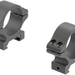 Scope mounting rings for rifles and handguns.