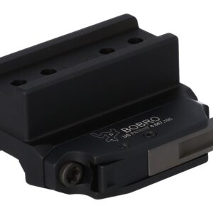 Black firearm accessory with mounting rail for rifles or shotguns.