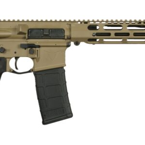 Vktr Industries V31100916647CA VK-1 5.56 NATO 10+1 13.70" Black Threaded Barrel, Flat Dark Earth Cerakote Aluminum Receiver w/Picatinny Rail, M-LOK Handguard, Black Magpul MOE SL Polymer Stock, Magpul