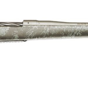 Christensen Arms 801-01346-00 Mesa FFT Full Size 22 Creedmoor 4+1 20" Tungsten Gray Cerakote Threaded Barrel, Tungsten Gray Cerakote Steel Drilled & Tapped Receiver, Carbon w/Gray Accents Fixed Carbon