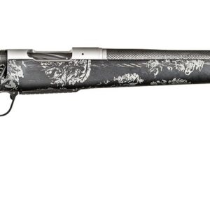 Christensen Arms 801-060077-00 Ridgeline FFT 25 Creedmoor 4+1 20" Carbon Fiber Threaded Barrel, Stainless Steel Drilled & Tapped Receiver, Carbon w/Gray Accents Fixed Carbon Fiber Stock