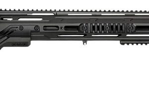 Cadex Inc CDX40DUAL37532BR40I2L4 CDX-40 SHDW 375 EnABELR 7+1 32" Black DLC Match Grade Threaded Barrel, Black DLC Aluminum Receiver w/Picatinny Rail, Adjustable Folding Black Buttstock, Black Polymer
