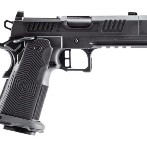 Alpha Foxtrot AA39X1QIG-XDBK19 AF1911 Romulus Compact Frame 9mm Luger 20+1 3.50" Black DLC Threaded Compensated Barrel, Black DLC Stainless Steel Optic Ready/Serrated Slide, Black DLC Stainless Steel