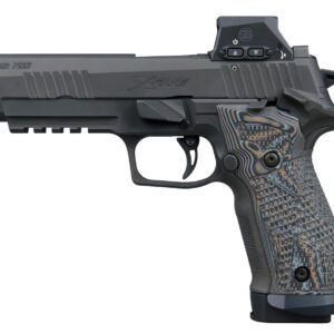 Sig Sauer 226X59XTMSAORXSL P226 XFive Extreme 9mm Luger 20+1 5" Bull Barrel, Black Nitron Stainless Steel Serrated w/Optic Slide, Black Nitron Stainless Steel Frame w/Beavertail & Picatinny Rail, Cust