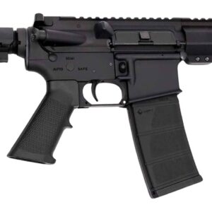 Andro Corp Industries 3008CB ACI-15 CQB 300 Blackout 30+1 8" Black Nitride Threaded Barrel, Black Anodized Aluminum Receiver w/Picatinny Rail, M-LOK Handguard, Black Polymer SBA3 Pistol Brace, A2 Grip