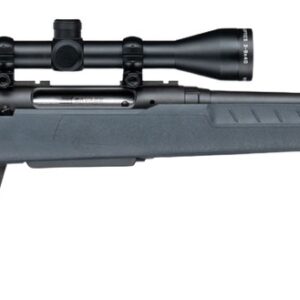 Savage Arms 33175 Axis 2 XP 6.5 Creedmoor 4+1 20" Matte Black Carbon Steel Threaded Barrel. Drilled & Tapped Receiver, Gray Synthetic Fixed w/Pistol Grip Stock, 3-9x40mm Duplex Scope, Right Hand