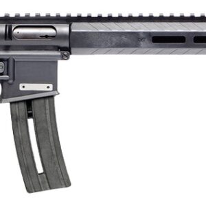 Mountain Billy Gun Lab MBGL-GOAT15-TB-1-HC Goat-15 Helium 22 LR 10+1 16" Black Threaded Barrel, Black Polymer Receiver w/Picatinny Rail, M-LOK Handguard, Black Adj 7 Position Polymer Buttstock, Black
