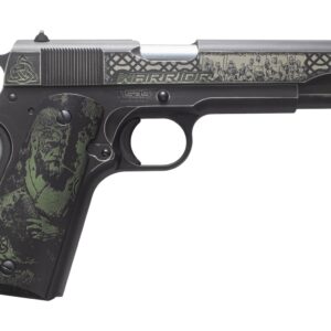 Tisas Arms Customs 10100518AA7 1911 A1 Service Warrior ports South Exclusive 45 ACP 7+1 5" Carbon Steel Serrated Slide & Frame w/Beavertail
