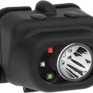 Nightstick NSP4610B NSP-4610B Multi-Function Black 110/135/210 Lumens Green/Red/White LED Bulb 93 Meters Beam Distance