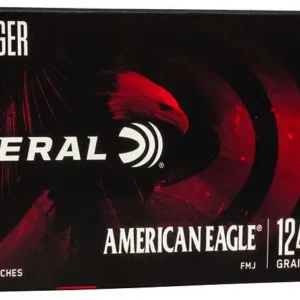 FEDERAL 9MM LUGER 124GR FMJ 50 RD/BX 20 BX/CS