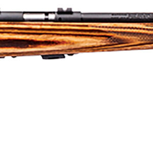 Savage Arms 25700 Mark II BV Full Size 22 LR 5+1 21" Matte Black Heavy Button Rifled Barrel, Matte Black Drilled & Tapped Carbon Steel Receiver, Satin Brown Fixed Laminate Stock, Right Hand