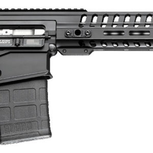 Patriot Ordnance Factory 01235 Revolution Gen4 7.62x51mm NATO 20+1 16.50" Nitride Treated Match Grade Barrel, Black Anodized Gen 4 Lower Receiver, Mission First Tactical Furniture, Ambidextrous
