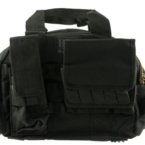 Bulldog BDT940B BDT Tactical Range Bag Black Finish Colorized Zipper