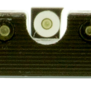 TruGlo TG231H1W Tritium Pro  Black | Green Tritium White Outline Front Sight Green Tritium Rear Sight
