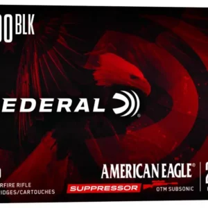 FEDERAL 300 BLK 220GR OTM 20 RD/BX 25 BX/CS