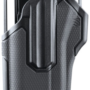 Blackhawk 419000BBL Omnivore  OWB Black Plastic Belt Slide Fits Most Semi-Autos, Left Hand