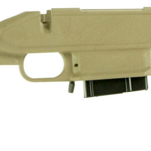 Archangel AA1500DT Precision Stock Desert Tan Synthetic Fixed with Adjustable Cheek Riser for Weatherby Vanguard; Howa 1500