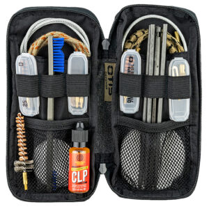 Otis FG9015569 Defender Cleaning Kit Multi-Caliber Handgun/Rifle/13 Pieces Black Nylon Case
