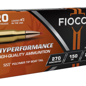 Fiocchi 270HSB Hyperformance  270Win 150gr Super Shock Tip 20 Per Box/10 Case