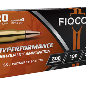 Fiocchi 308HSC Hyperformance  308Win 180gr Super Shock Tip 20 Per Box/10 Case