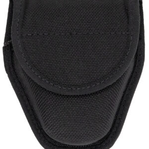 Bianchi 18772 7317 Double Handcuff Case Accumold Black Textured 2-2.25" Hook & Loop