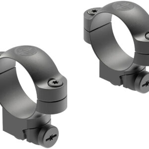 Leupold 51041 Ringmounts Scope Ring Set Matte Black Steel, 30mm Tube Medium Dovetail Fits Ruger M77