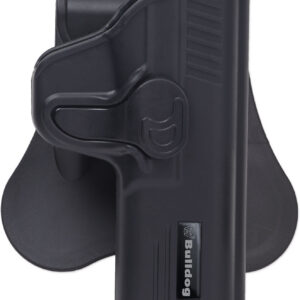 Bulldog RRSR9PC Rapid Release  OWB Black Polymer Paddle Fits Ruger SR9 Right Hand