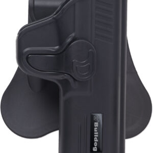 Bulldog RR1911C Rapid Release  OWB Black Polymer Paddle Fits 1911 Fits 3" Barrel Right Hand