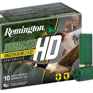 Remington Ammunition 20873 Wingmaster HD  12Gauge 3" 1 1/4oz 4Shot 10 Per Box/10 Case