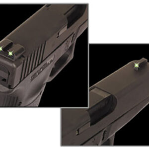 TruGlo TG231K Tritium  Black | Green Tritium Front Sight Green Tritium Rear Sight
