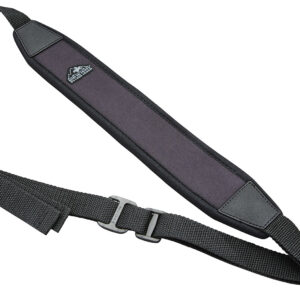 Butler Creek 80073 Easy Rider Rifle Sling Black Neoprene w/Sharkskin Back 48" OAL 2.5" Wide Adjustable Design