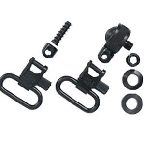 Uncle Mike's 15612 Magnum Swivel Set Quick Detach 115 MC Blued 1" Loop for Most Pump & Auto Shotguns
