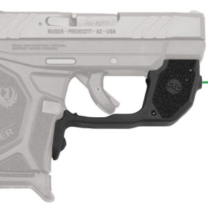 Crimson Trace 0173001 Laserguard  Ruger LCP II, Green Laser Black Polymer