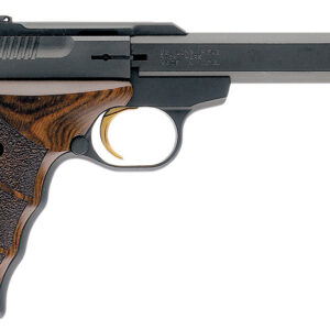 Browning 051428490 Buck Mark Plus UDX *CA Compliant 22 LR 10+1 5.50" Matte Black Slab Side Barrel, Matte Black Serrated Slide & Aluminum Frame, Finger Groove Laminate Grip