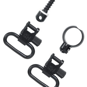 Uncle Mike's 13412 Super Swivel  Quick Detach 115 RF Blued 1" Loop for Most 22 Cal Tube Diameter & .430-.455" Rifles (Except Win 94/22M US)